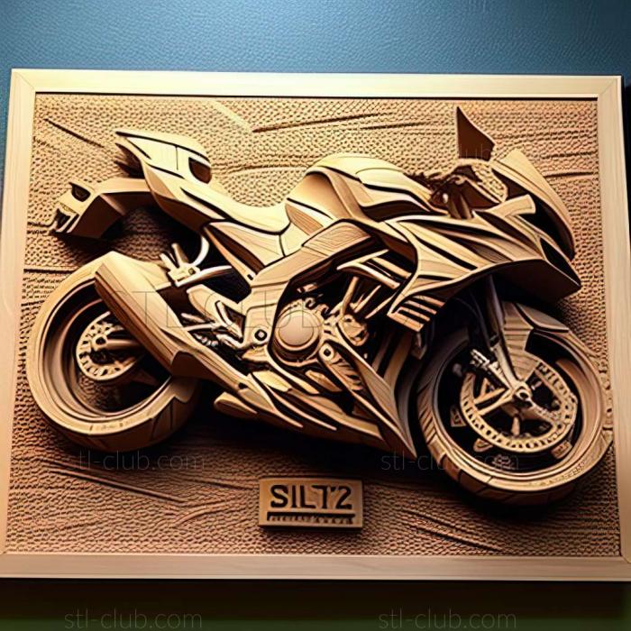 3D модель Suzuki GSX S1000 (STL)